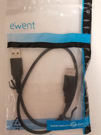 Cavo USB M/F Maschio Femmina Tipo A 