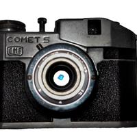 Vecchia macc. fotografica vintage comet s bencini