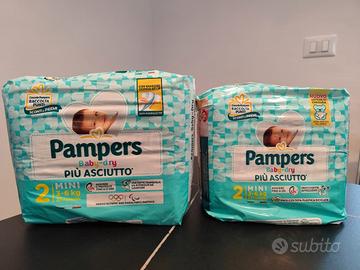 Pannolini Pampers Baby Dry PIÙ ASCIUTTO  taglia 2