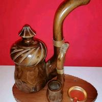 Pipa posacenere in legno 