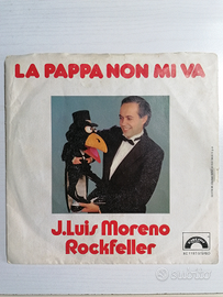 Vinile 45 giri, vintage, LA PAPPA NON MI VA - '85