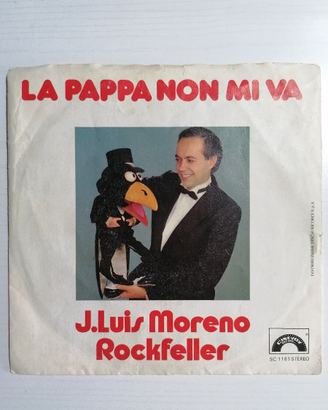 Vinile 45 giri, vintage, LA PAPPA NON MI VA - '85