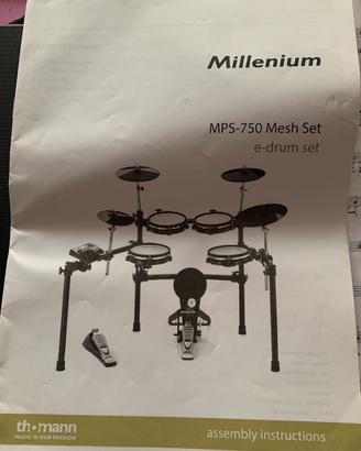 Batteria elettronica Millenium  MPS-750