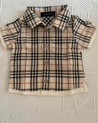 camicia BURBERRY 3 mesi