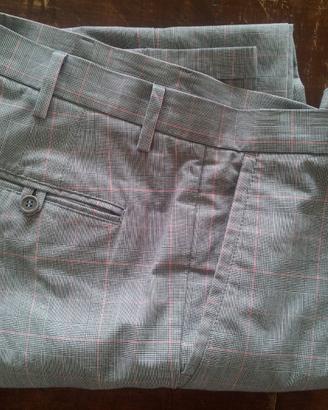 NUOVO Pantalone elegante con piega Benetton tg. 50