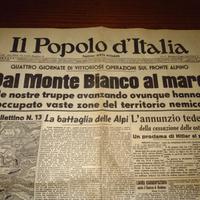 GIORNALE 1940: GUERRA VITTORIE ITALIA IN FRANCIA