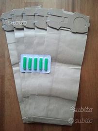 8 sacchetti carta aspirapolvere Vorwerk Folletto