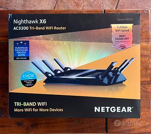 Netgear r8000 router wifi Nighthawk X6 triband
