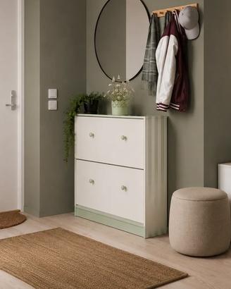 Scarpiera vintage restyling "Mellerud"