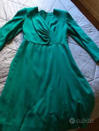 Vestito verde acqua