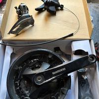 Guarnitura shimano 3 velocità