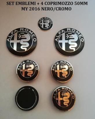 Set Stemma Nero My 2016 Mito 147 Gt 156