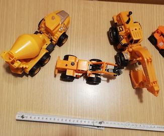 3 MACCHINE da CANTIERE ruspe, escavatore ed altro