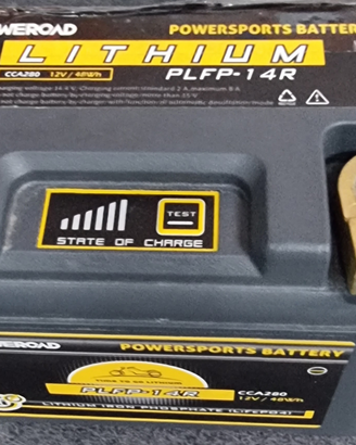 Batteria poweroad "litio" 12v plfp 14R