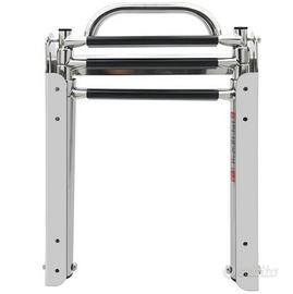 Scaletta acciaio 3 gradini