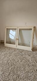 finestre e porte finestre  in legno doppio vetro