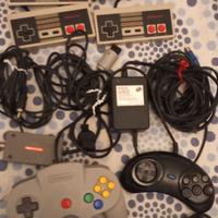 NINTENDO GIOCHI NES SNES 64 ACCESSORI CONTROLLER