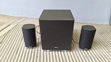 Impianto audio amplificato