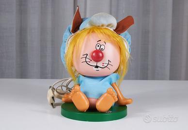 Rara lampada anni '80 "Leoncino". Nuova Linea Zero