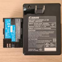 Canon batteria LP-E6 con caricabatteria LC-E6 Orig