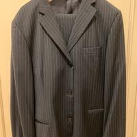 Completo uomo gessato Massimo Rebecchi