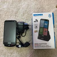 Brondi amico smartphone 4g per anziani