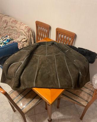 Cappotto in vera pelle di montone