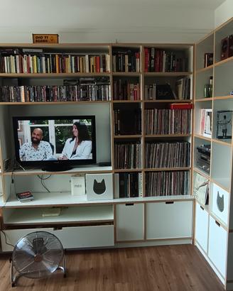 LIBRERIA IN LEGNO MULTISTRATO