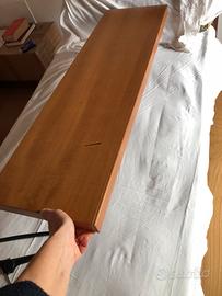 Mensola in legno cm 90x25,5x3,5 come nuova