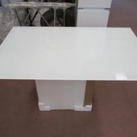 Piano in vetro laccato per tavolo