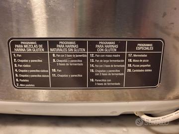 Macchina per il pane Imetec zero-glu pro