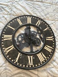 Orologio da parete grande 60 cm stile industriale