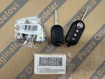 Kit Serrature ORIGINALE FIAT Panda NUOVO Chiave No