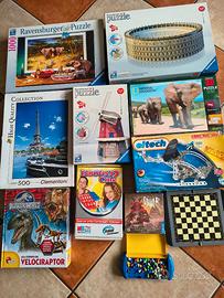 puzzle e altri giochi