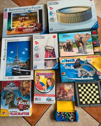 puzzle e altri giochi