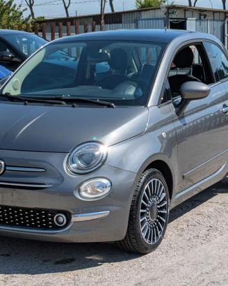 FIAT 500 Lounge 1.2cc 69cv TETTO PANORAMICO AUTO