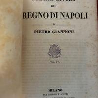 Antico libro 1846 Regno di Napoli