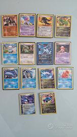 lotto carte vintage pokemon