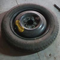 Rudino con Gomma con cerchio nuova da 15