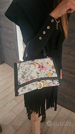 borsa nuova a fiori elegante con tracolla