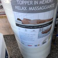 Topper correttore materasso in memory