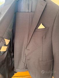 Abito elegante Paoloni taglia 52 blu navy