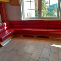 panche rivestite in pelle