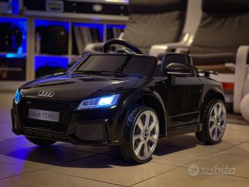 Auto elettrica AUDI TT RS batteria 12v radio com