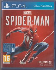 Gioco PS4 Spider-man Spiderman Marvel