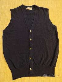ballantyne gilet 100% cashemere 