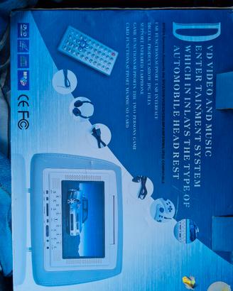 dvd e console giochi per auto,