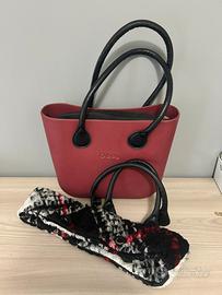 O bag originale bordeaux - set completo