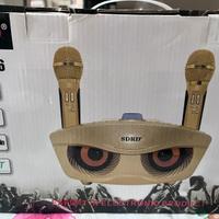 Set karaoke portatile Bluetooth