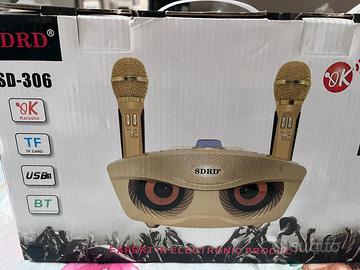 Set karaoke portatile Bluetooth